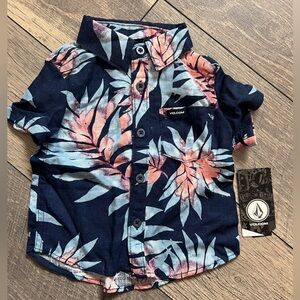 Baby Volcom Button Up